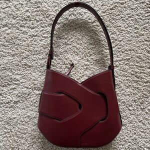 Polene nodde hobo black cherry